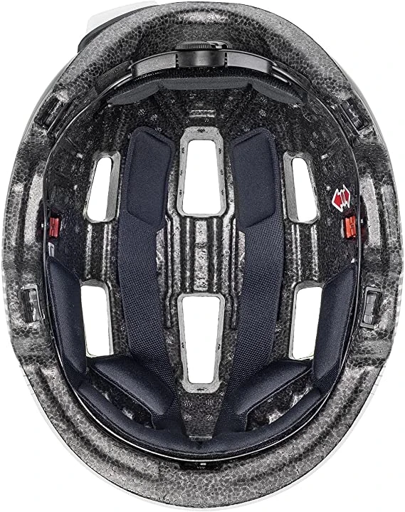 Uvex City 4 WE Fahrradhelm - White Grey Mat 8 Uvex City 4 WE Fahrradhelm - White Grey Mat – Bild 6