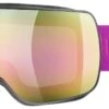 Uvex Compact FM Skibrille - Black Mat/mirror Pink 1 Uvex Compact FM Skibrille - Black Mat/mirror Pink -Sportausrüstung uvex compact FM S5501302026