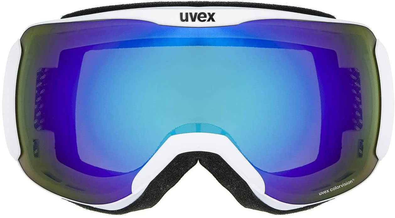 Uvex Downhill 2100 Skibrille White/blue-green 4 Uvex Downhill 2100 Skibrille White/blue-green – Bild 2
