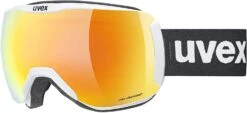 Uvex Downhill 2100 Skibrille White Mat/orange-green
