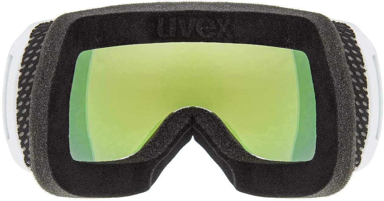Uvex Downhill 2100 Skibrille White Mat/orange-green 5 Uvex Downhill 2100 Skibrille White Mat/orange-green – Bild 3