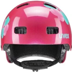 Skaterhelm Uvex Kid 3 - Pink Flower 8 Skaterhelm Uvex Kid 3 - Pink Flower -Sportausrüstung uvex fahrradhelm kid 3 kinderhelm pink flower 2