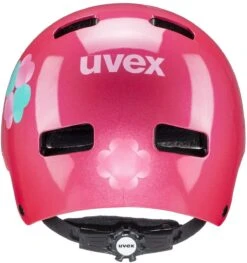 Skaterhelm Uvex Kid 3 - Pink Flower 9 Skaterhelm Uvex Kid 3 - Pink Flower -Sportausrüstung uvex fahrradhelm kid 3 kinderhelm pink flower 3