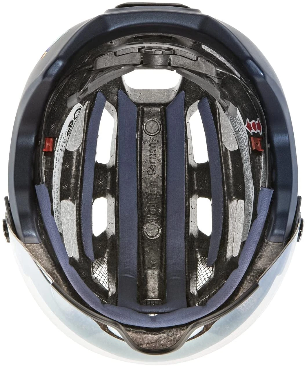 Uvex Finale Visor Vario Visier Fahrradhelm - Deep Space Mat 9 Uvex Finale Visor Vario Visier Fahrradhelm - Deep Space Mat – Bild 7