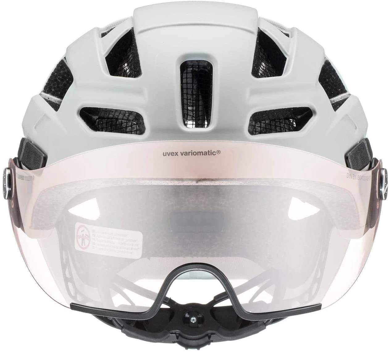 Uvex Finale Visor Vario Visier Fahrradhelm - Pap Mat 4 Uvex Finale Visor Vario Visier Fahrradhelm - Pap Mat – Bild 2