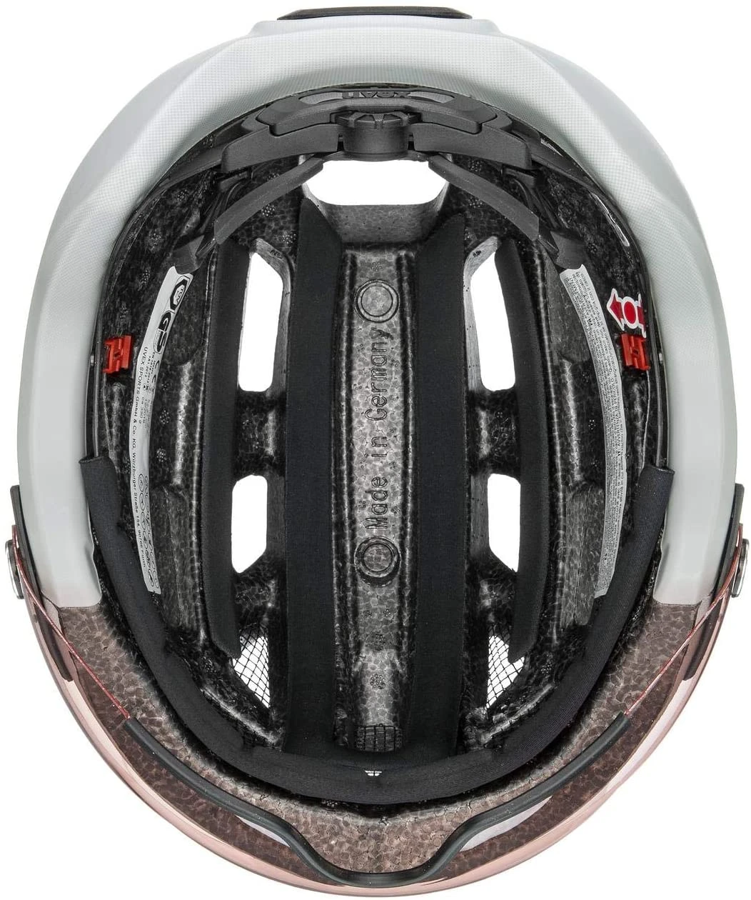 Uvex Finale Visor Vario Visier Fahrradhelm - Pap Mat 9 Uvex Finale Visor Vario Visier Fahrradhelm - Pap Mat – Bild 7