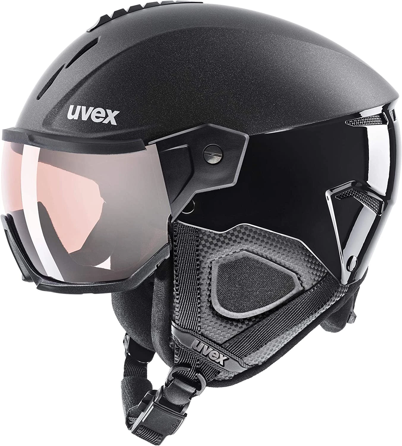 Uvex Instinct Visor Pro V Visier-Skihelm - Black 3 Uvex Instinct Visor Pro V Visier-Skihelm - Black