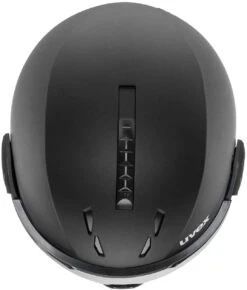 Uvex Instinct Visor Visier-Skihelm - Black Mat -Sportausrüstung uvex instinct visor skihelm mit visier black mat 6