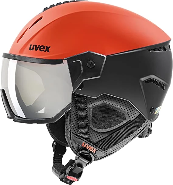 Uvex Instinct Visor Visier-Skihelm - Fierce Red-black Mat 3 Uvex Instinct Visor Visier-Skihelm - Fierce Red-black Mat