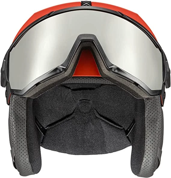 Uvex Instinct Visor Visier-Skihelm - Fierce Red-black Mat 5 Uvex Instinct Visor Visier-Skihelm - Fierce Red-black Mat – Bild 3