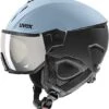 Uvex Instinct Visor Visier-Skihelm - Glacier-black Mat -Sportausrüstung uvex instinct visor visier skihelm glacier black matt 1