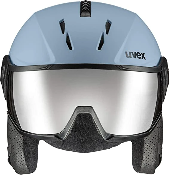 Uvex Instinct Visor Visier-Skihelm - Glacier-black Mat 4 Uvex Instinct Visor Visier-Skihelm - Glacier-black Mat – Bild 2