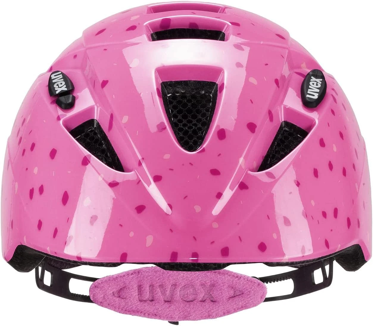 Fahrradhelm Uvex Kid 2 Kinderhelm - Pink Confetti 4 Fahrradhelm Uvex Kid 2 Kinderhelm - Pink Confetti – Bild 2
