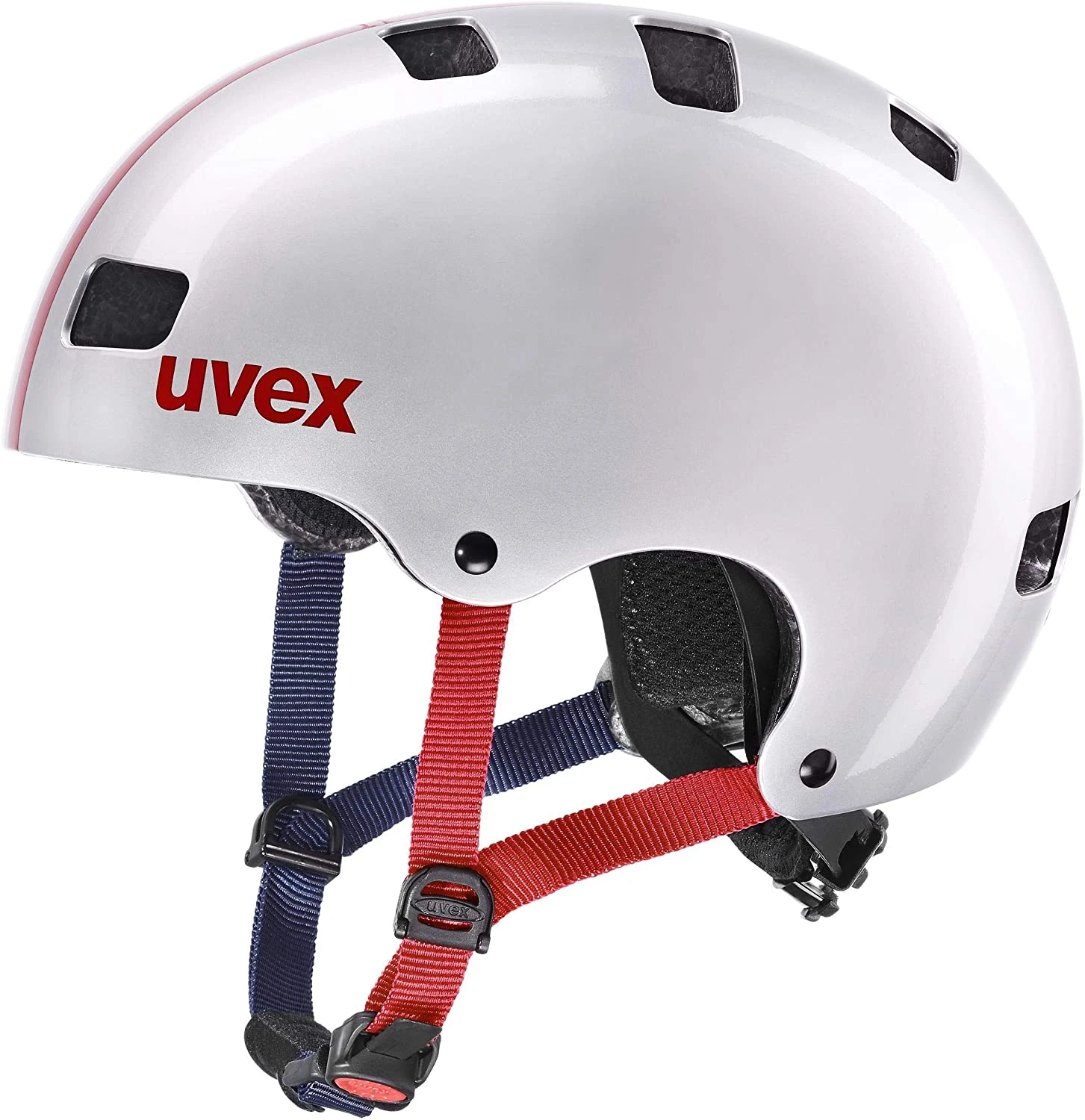 Skaterhelm Uvex Kid 3 - Race Silver 3 Skaterhelm Uvex Kid 3 - Race Silver