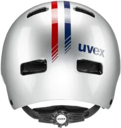 Skaterhelm Uvex Kid 3 - Race Silver 9 Skaterhelm Uvex Kid 3 - Race Silver -Sportausrüstung uvex kid 3 Fahrradhelm race silver 3