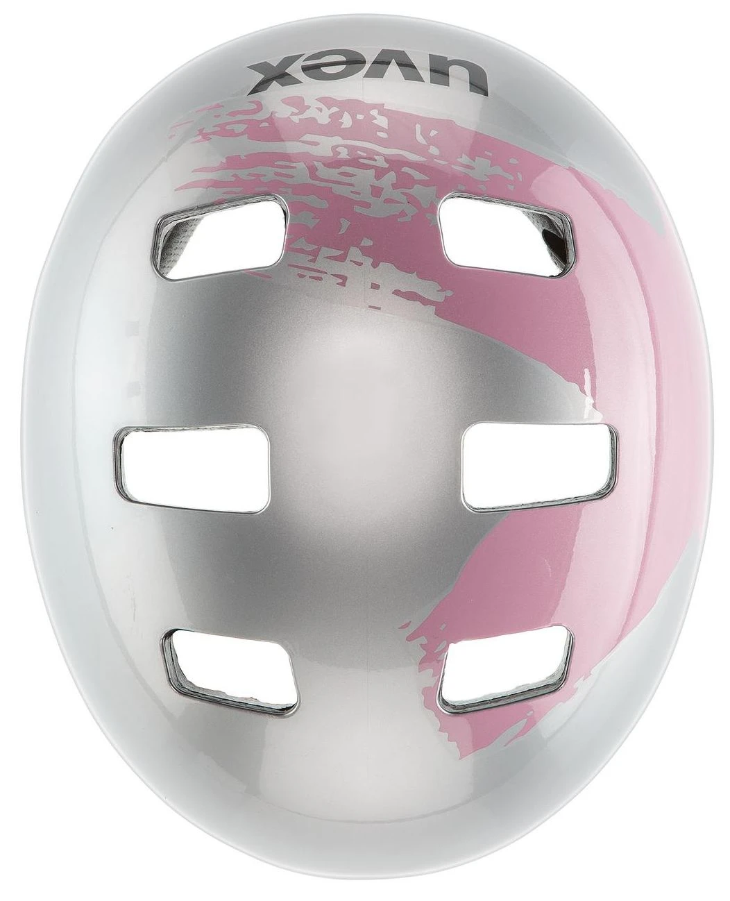 Skaterhelm Uvex Kid 3 - Silver-rose 5 Skaterhelm Uvex Kid 3 - Silver-rose – Bild 3
