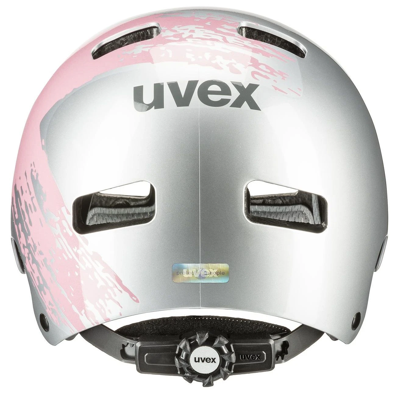 Skaterhelm Uvex Kid 3 - Silver-rose 6 Skaterhelm Uvex Kid 3 - Silver-rose – Bild 4