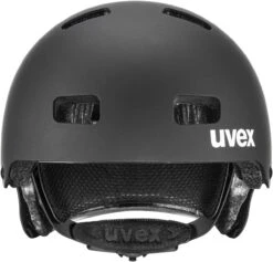Skaterhelm Uvex Kid 3 Cc - Black Mat -Sportausrüstung uvex kid 3 cc kinder skaterhelm fahrradhelm black mat 2