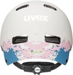 Skaterhelm Uvex Kid 3 Cc - Grey-grapefruit Mat 9 Skaterhelm Uvex Kid 3 Cc - Grey-grapefruit Mat -Sportausrüstung uvex kid 3 cc kinder skaterhelm fahrradhelm grey grapefruit mat 3 Ansicht von hinten