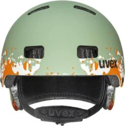 Skaterhelm Uvex Kid 3 Cc - Moos Green-sand Mat 8 Skaterhelm Uvex Kid 3 Cc - Moos Green-sand Mat -Sportausrüstung uvex kid 3 cc kinder skaterhelm fahrradhelm moos green sand mat 2