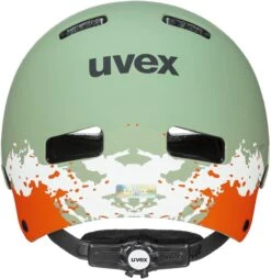 Skaterhelm Uvex Kid 3 Cc - Moos Green-sand Mat 9 Skaterhelm Uvex Kid 3 Cc - Moos Green-sand Mat -Sportausrüstung uvex kid 3 cc kinder skaterhelm fahrradhelm moos green sand mat 3