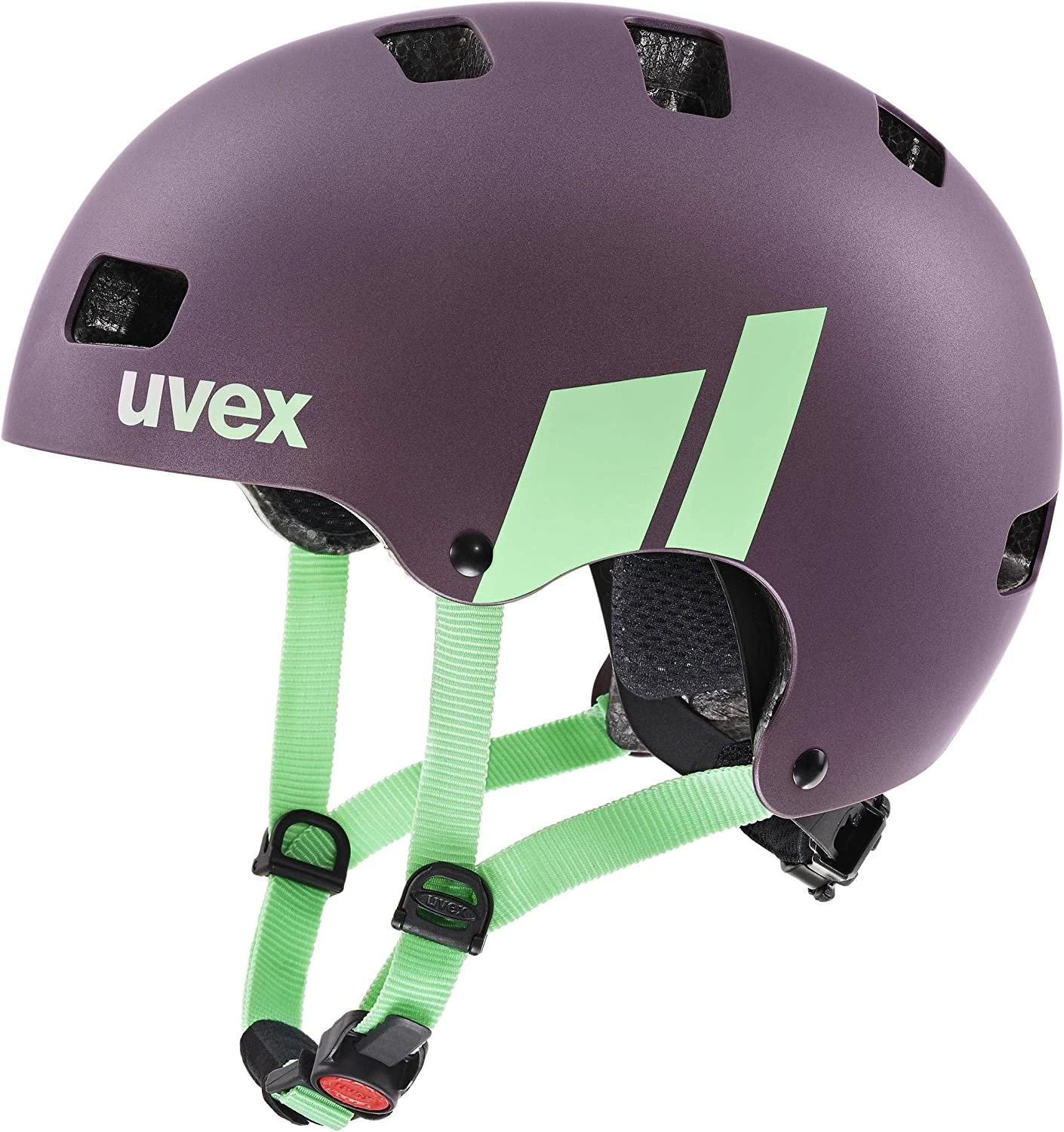 Skaterhelm Uvex Kid 3 Cc - Plum-mint Mat 3 Skaterhelm Uvex Kid 3 Cc - Plum-mint Mat
