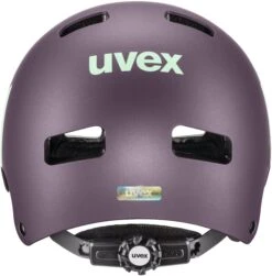 Skaterhelm Uvex Kid 3 Cc - Plum-mint Mat 9 Skaterhelm Uvex Kid 3 Cc - Plum-mint Mat -Sportausrüstung uvex kid 3 cc kinder skaterhelm fahrradhelm plum mint mat 3
