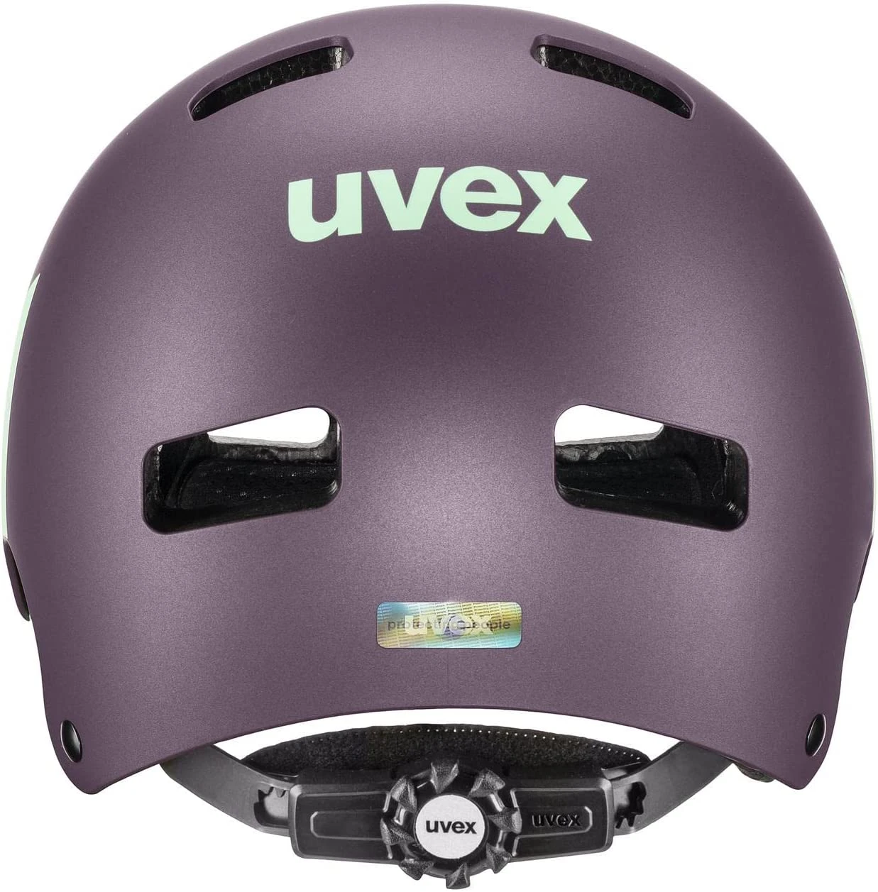 Skaterhelm Uvex Kid 3 Cc - Plum-mint Mat 5 Skaterhelm Uvex Kid 3 Cc - Plum-mint Mat – Bild 3