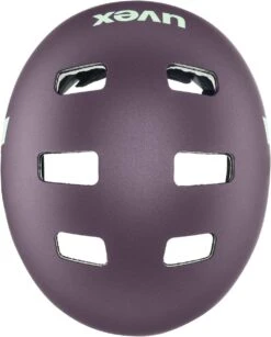 Skaterhelm Uvex Kid 3 Cc - Plum-mint Mat 11 Skaterhelm Uvex Kid 3 Cc - Plum-mint Mat -Sportausrüstung uvex kid 3 cc kinder skaterhelm fahrradhelm plum mint mat 5