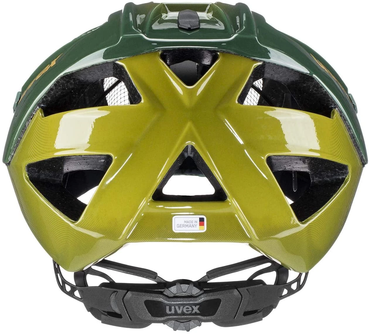 Uvex Quatro Mountainbike Helm - Forest-mustard 5 Uvex Quatro Mountainbike Helm - Forest-mustard – Bild 3