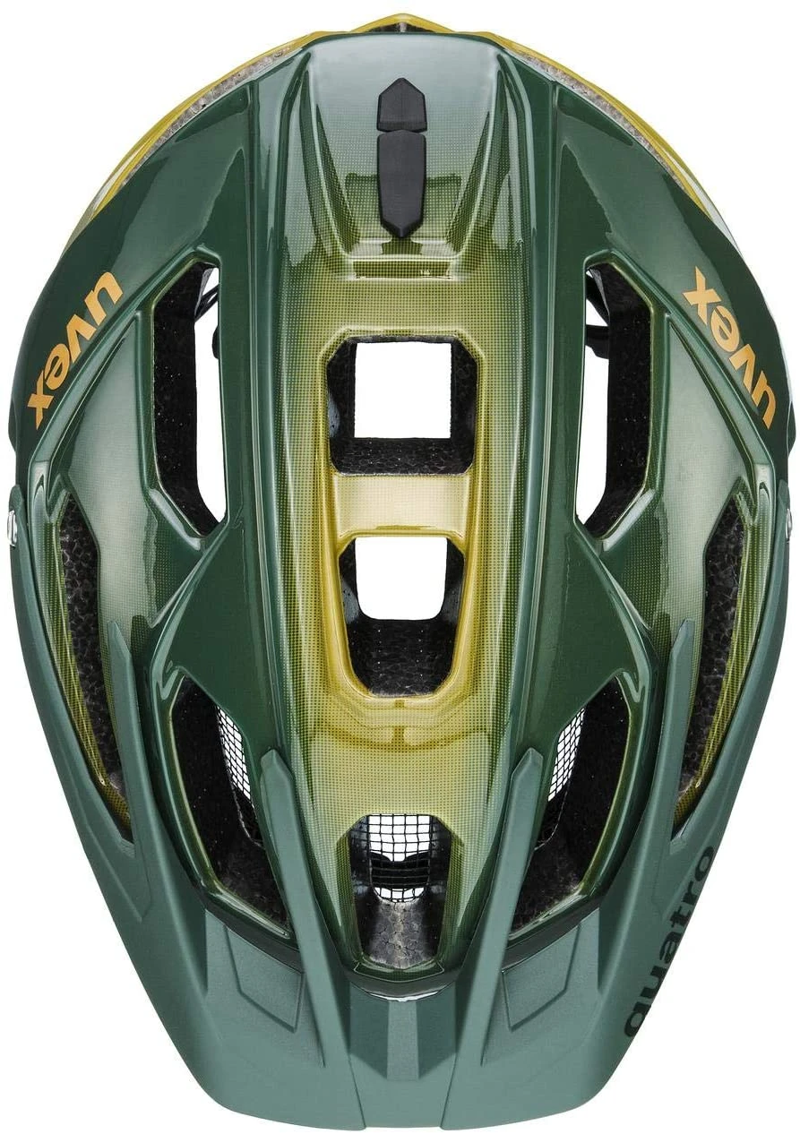 Uvex Quatro Mountainbike Helm - Forest-mustard 6 Uvex Quatro Mountainbike Helm - Forest-mustard – Bild 4