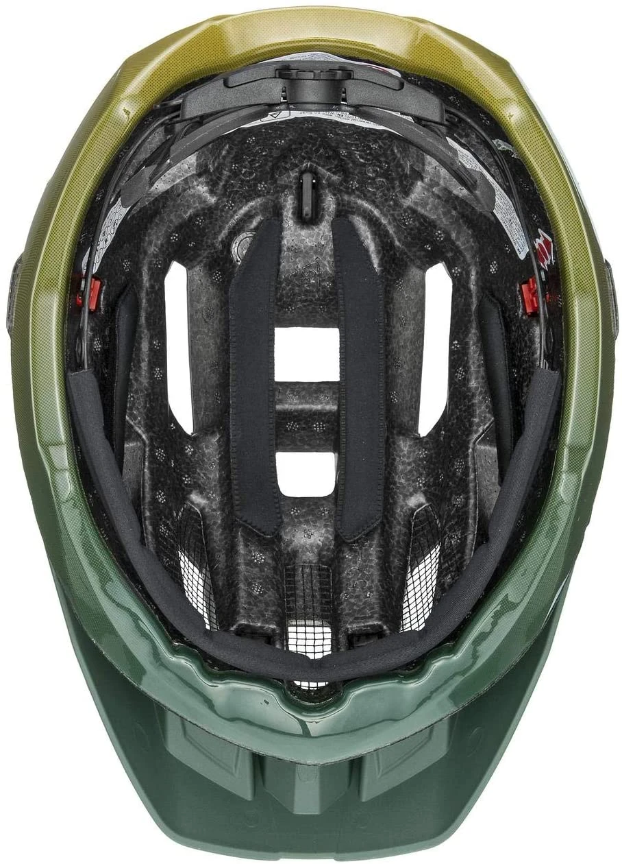 Uvex Quatro Mountainbike Helm - Forest-mustard 7 Uvex Quatro Mountainbike Helm - Forest-mustard – Bild 5