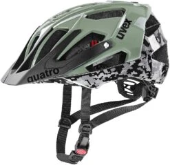 Uvex Quatro Mountainbike Helm - Pixelcamo-olive