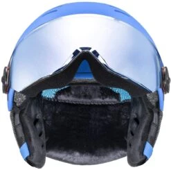 Uvex Rocket Jr. Visor Visier Kinder-Skihelm - Blue Mat 8 Uvex Rocket Jr. Visor Visier Kinder-Skihelm - Blue Mat -Sportausrüstung uvex rocket jr visor visier kinderskihelm blue mat 3