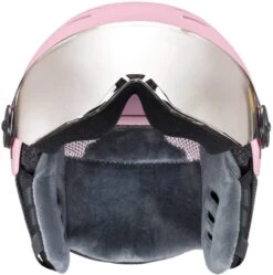 Uvex Rocket Jr. Visor Visier Kinder-Skihelm - Pink Confetti Mat 10 Uvex Rocket Jr. Visor Visier Kinder-Skihelm - Pink Confetti Mat -Sportausrüstung uvex rocket jr visor visier kinderskihelm pink confetti mat 3a