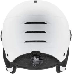 Uvex Rocket Jr. Visor Visier Kinder-Skihelm - White Black Mat 11 Uvex Rocket Jr. Visor Visier Kinder-Skihelm - White Black Mat -Sportausrüstung uvex rocket jr visor visier kinderskihelm white black mat 4