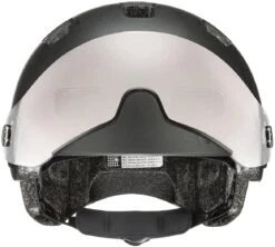 Uvex Rush Visor Visier Fahrradhelm - Dark Silver Mat -Sportausrüstung uvex rush visor Visier Fahrradhelm mit Ruecklicht dark silver mat 3