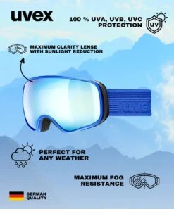 Uvex Scribble FM Skibrille - Cobalt/Full Mirror Blue-Clear 11 Uvex Scribble FM Skibrille - Cobalt/Full Mirror Blue-Clear -Sportausrüstung uvex scribble Skibrille kinder cobalt blue 5