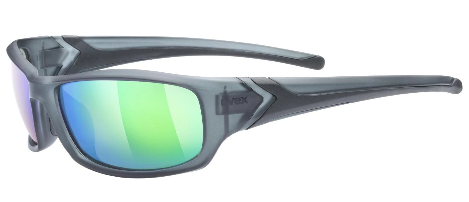 Uvex Sportstyle 211 Sportbrille - Smoke Mat/mirror Green 3 Uvex Sportstyle 211 Sportbrille - Smoke Mat/mirror Green