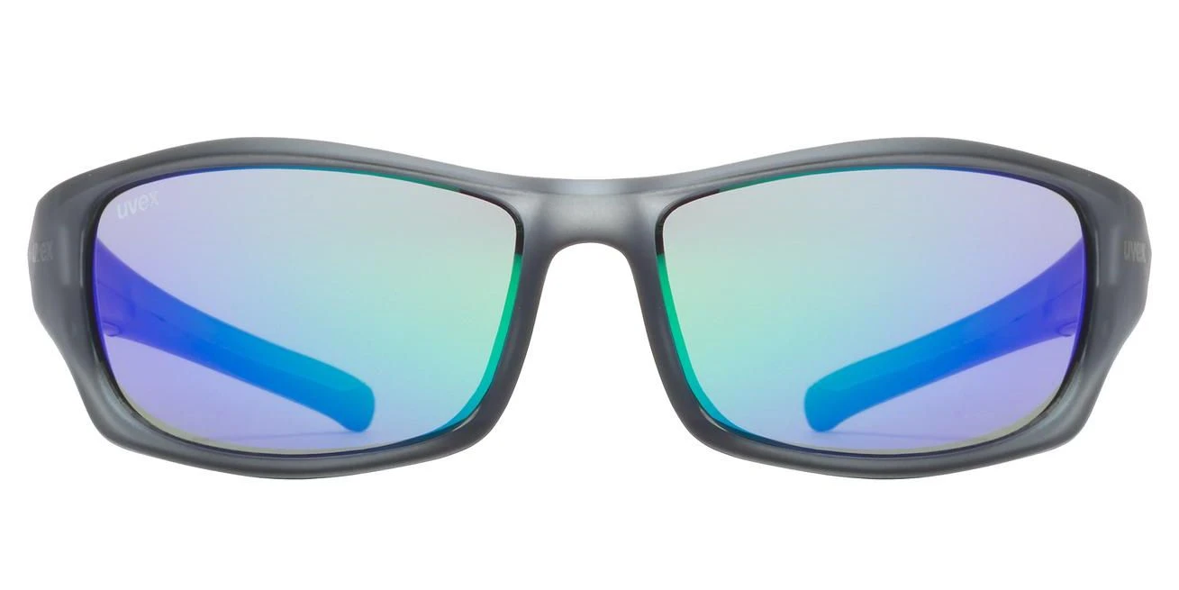 Uvex Sportstyle 211 Sportbrille - Smoke Mat/mirror Green 4 Uvex Sportstyle 211 Sportbrille - Smoke Mat/mirror Green – Bild 2