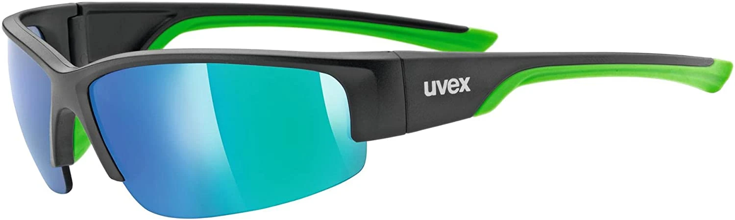 Uvex Sportstyle 215 Sportbrille Black Mat Green 3 Uvex Sportstyle 215 Sportbrille Black Mat Green