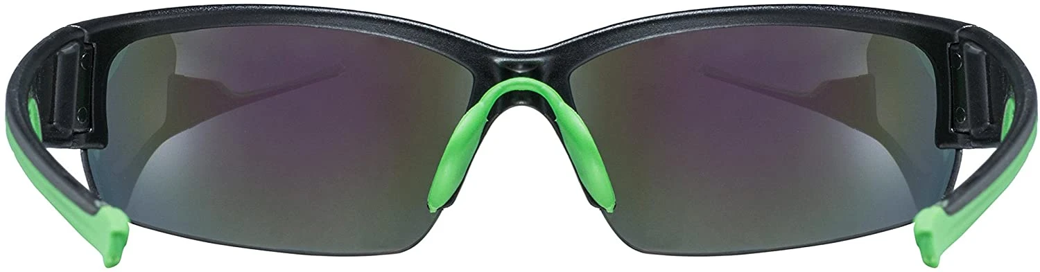 Uvex Sportstyle 215 Sportbrille Black Mat Green 6 Uvex Sportstyle 215 Sportbrille Black Mat Green – Bild 4