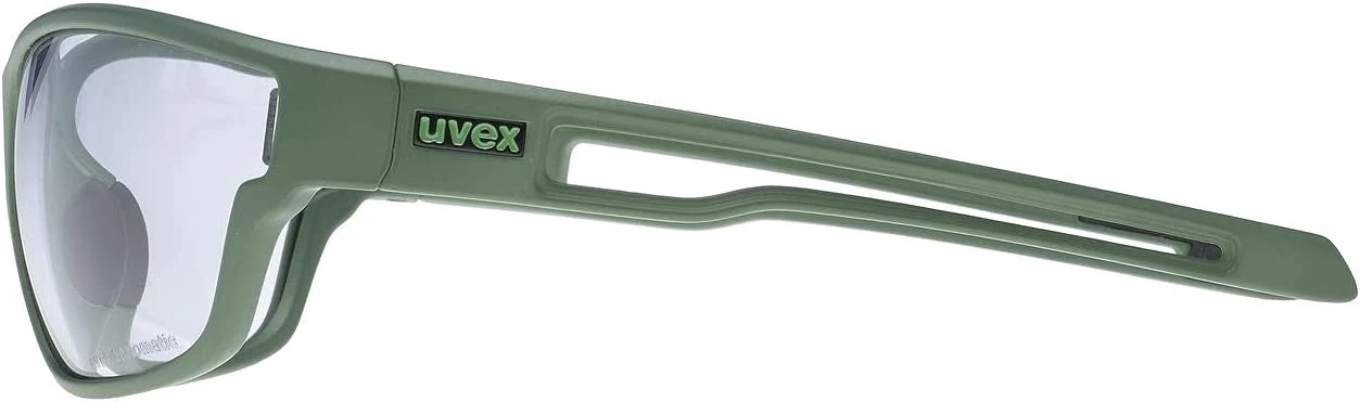 Uvex Sportstyle 806 V Vario Sportbrille - Moos Matt 4 Uvex Sportstyle 806 V Vario Sportbrille - Moos Matt – Bild 2