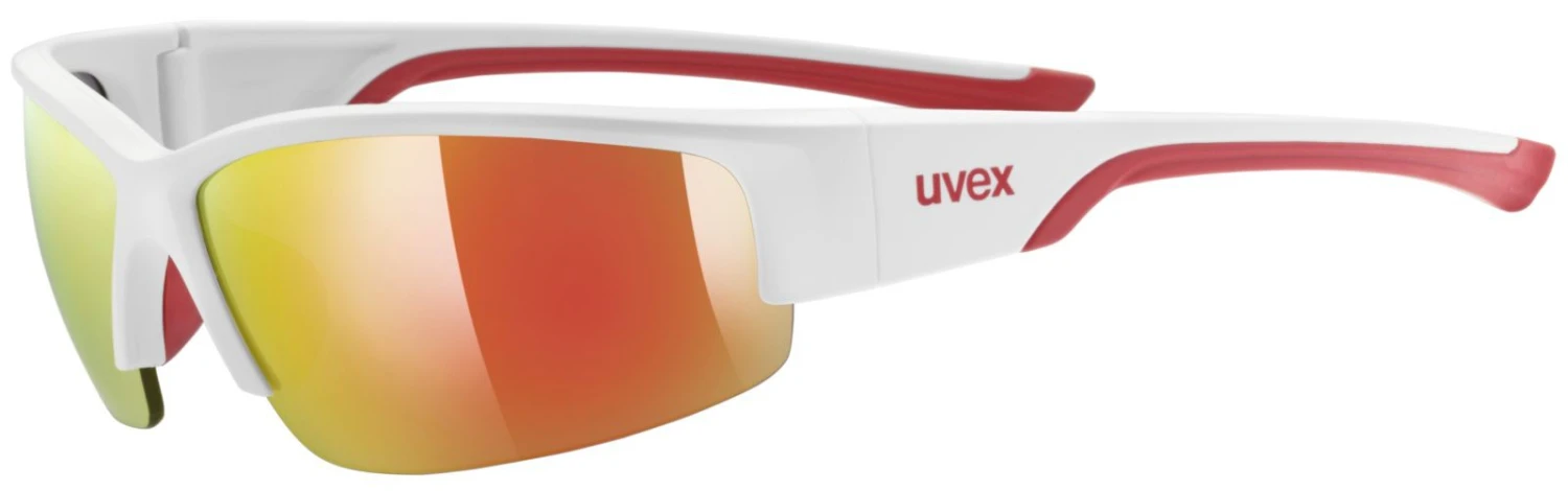 Uvex Sportstyle 215 Sportbrille White Mat Red 3 Uvex Sportstyle 215 Sportbrille White Mat Red