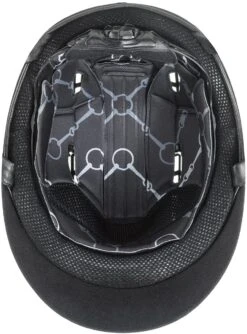 Uvex Suxxeed Glamour Dressur-Reithelm - Blue -Sportausrüstung uvex suxxeed glamour reithelm dressur blue 4