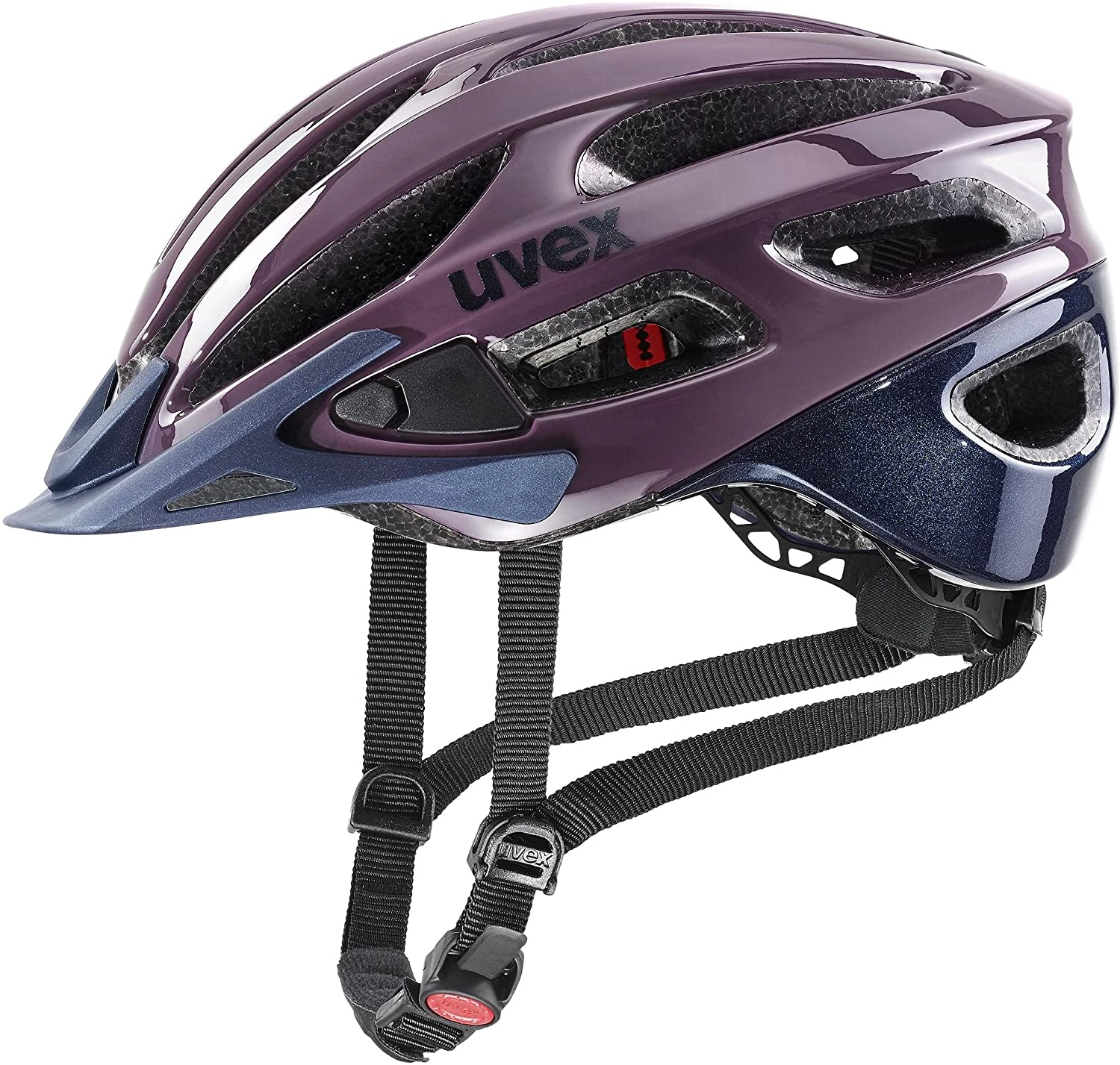 Uvex True Fahrradhelm - Plum Deep-space 3 Uvex True Fahrradhelm - Plum Deep-space