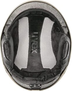 Uvex Wanted Skihelm - Soft Gold-silver Stripes Mat -Sportausrüstung uvex wanted skihelm snowboardhelm soft gold silver stripes mat 4