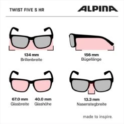 Alpina Twist Five S HR V Sportbrille - Black-matt 11 Alpina Twist Five S HR V Sportbrille - Black-matt -Sportausrüstung z Alpina Twist Five S HR V Sportbrille small zz Abmessungen 1